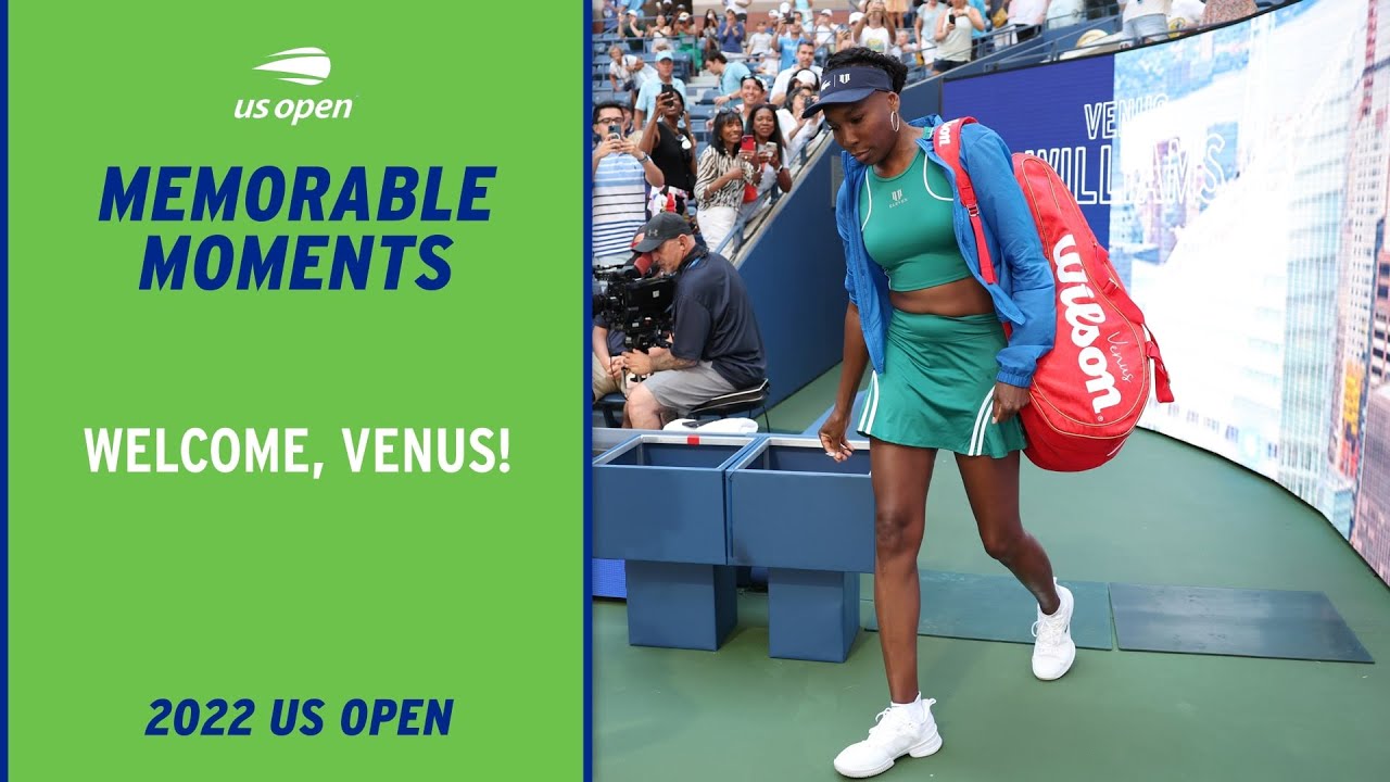 Venus Williams Takes to Court 2022 US Open