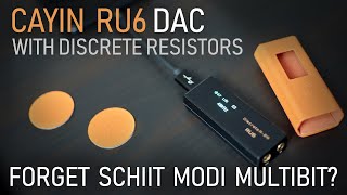 Cayin RU6 is the Most Affordable Discrete R-2R DAC on the market!