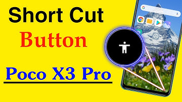 How to Enable Hidden Shortcut Button in Poco X3 Pro | Poco X3 Pro Accessibility Button Settings