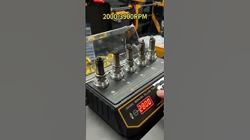 Spark Plug Tester Real-time Test: 2000-3900 RPM, Range: 0-9999 RPM #autotul