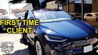 Detailing First Time Clients Tesla Model X - Tonys Professional Touch