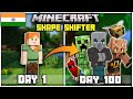 I Survived 100 Days as a Shapeshifter in Minecraft ! (Hindi Gameplay)