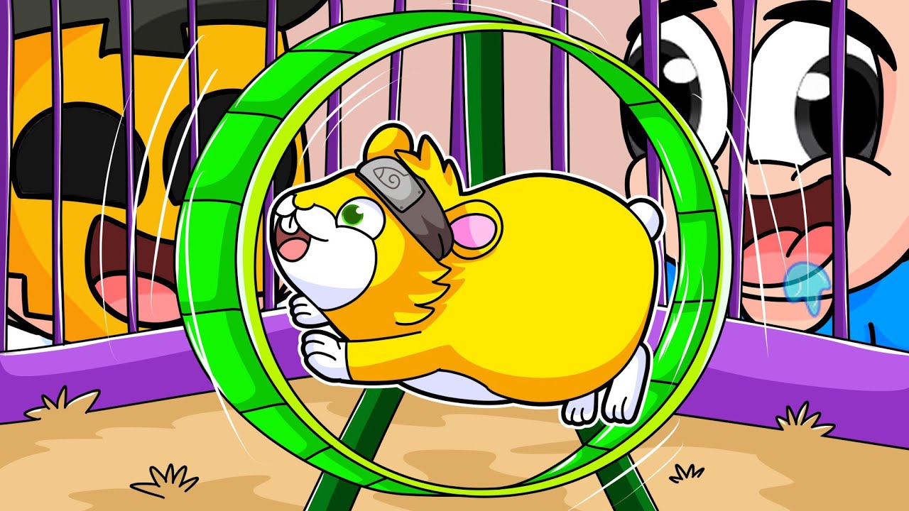 Nos Transformamos en HAMSTERS en Roblox!  | 2 Noobs son los MEJORES HAMSTERS del MUNDO