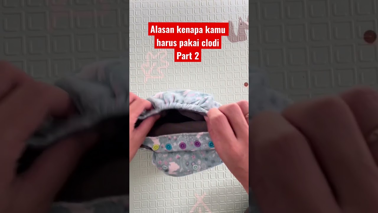 Hemat sampe 2juta cuy pakai clodi, lumayan bgt buat nabung 