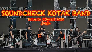 Soundcheck KOTAK BAND JOGJA DRIVE IN CONCERT at Sleman City hall 2020 | Junot Visual Lab Production