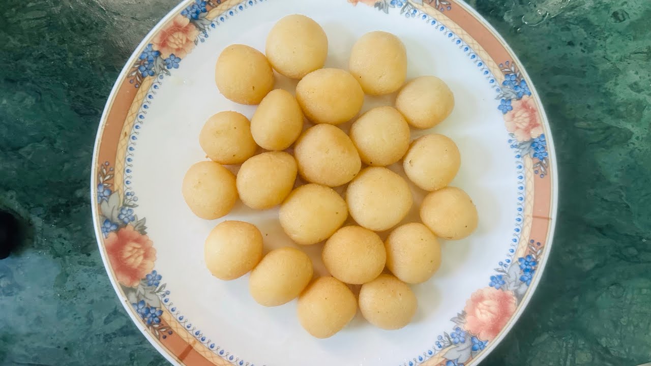 Mini Rasgula Rasgulla Recipe | Rasgulla Recipe at Home | ਰਸਗੁੱਲਾ - YouTube