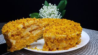 THE MOST DELICATE carrot orange CAKE WITHOUT sugar WITHOUT eggs WITHOUT milk