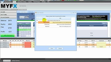 MYFX Embedded Websites MetaTrader Forex Trading