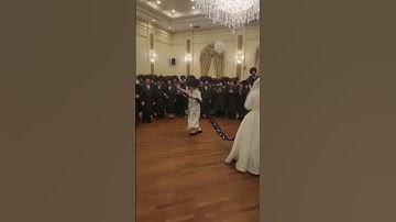 Thumbnail of Unbelievable Wedding Moments: When the Party Jumps to "Rebbish" Vibes #jewish #shorts #viral