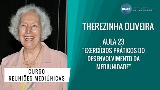 THEREZINHA OLIVEIRA - REUNIÕES MEDIÚNICAS - AULA 23 - 