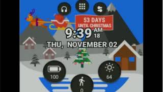 Christmas Watch Face Reborn screenshot 1