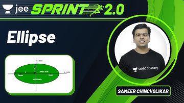 JEE: Ellipse | JEE Live Sprint 2.0 | Unacademy JEE | Maths | Sameer Chincholikar