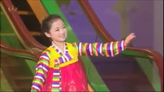 North Korean Girl Singing 