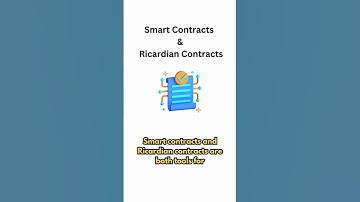 Smart Contracts & Ricardian Contracts