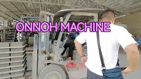 Automatic block mahine line brick machine with brick palletizer and packing system