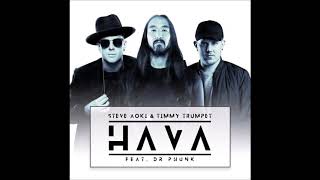 Timmy Trumpet & Steve Aoki - Hava (ft. Dr Phunk) (Extreme Bass Boosted)