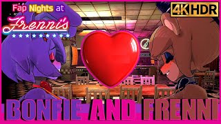 Unlocking Bonfie And Frenni's Puzzle Scene | Fap Nights At Frenni's Night Club Gameplay 4K screenshot 2