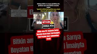Saçlarını Sarıya Boyatan Hazal Kaya Yeni İmajıyla Yeni Pozunu Spor Salonundan Verdi!