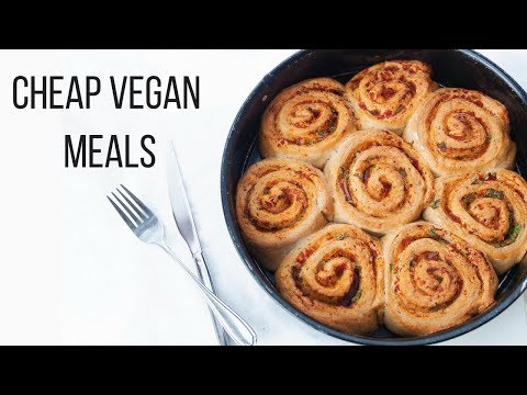 Cheap Vegan Meal Ideas! Under 1.50 