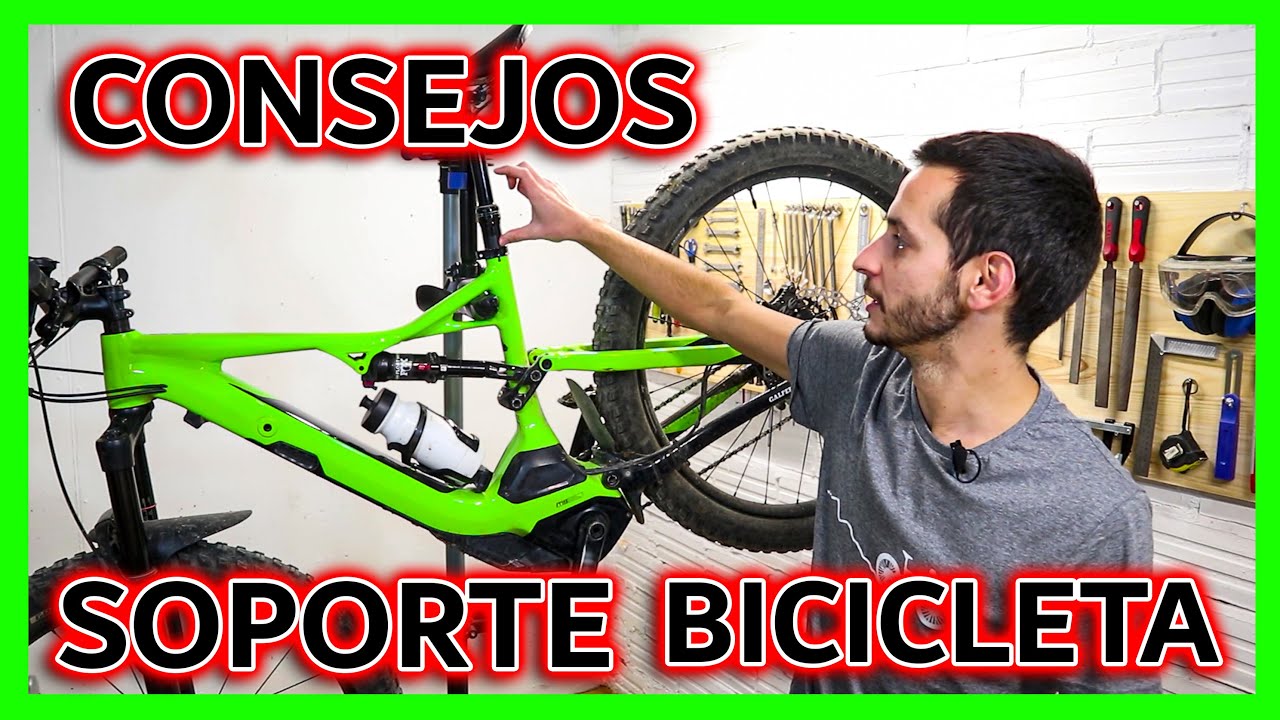 ♻️ SOPORTE BICICLETA CASERO para mi SPECIALIZED TURBO LEVO 🚲 