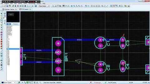 Hướng dẫn vẽ mạch bằng Proteus 8 6   Bài 3  Vẽ PCB bằng nguyên lý đã tạo & thao tác cơ bản