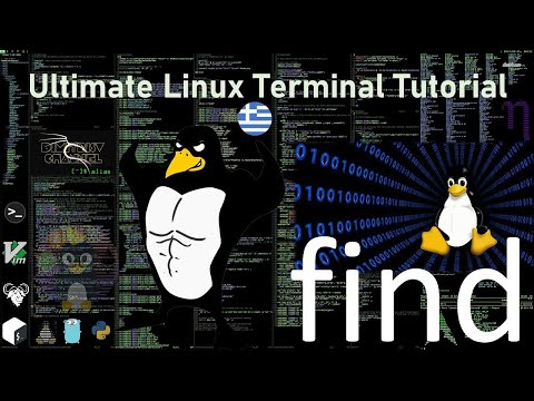How to Use Find - Ultimate Linux Terminal Tutorial (Greek)