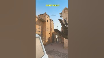 Short Molly On Dust 2 To Stop Push CS2 #shorts