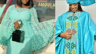 2021 AFRICAN DRESSES: MOST STYLISH AND FLAWLESS AFRICAN SENEGALESE BAZIN RICHIE STYLES ASOEBI STYLES