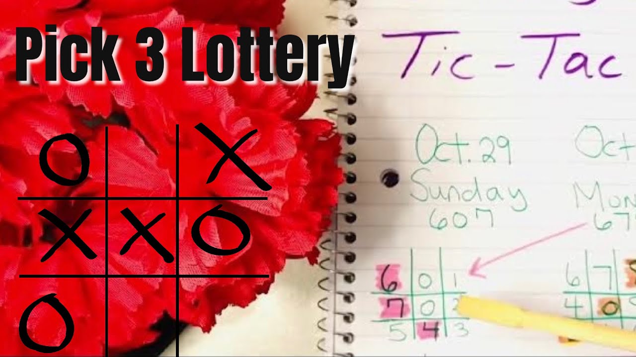 Pick 3 Lottery Secret System to WIN~Tic Tac Toe Method~Part 1 - YouTube