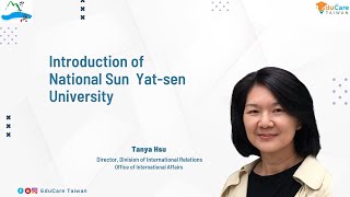 NSYSU:Introduction, Research Achievement, Admission, Scholarship, Career Opportunities|Ms. Tanya Hsu