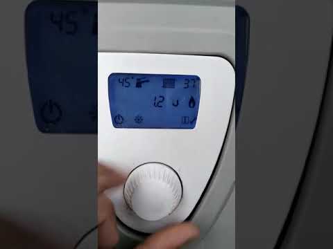 تنظیمات دما و تغییر فصل پکیج لورچ مدل آریان لورچ پکیج