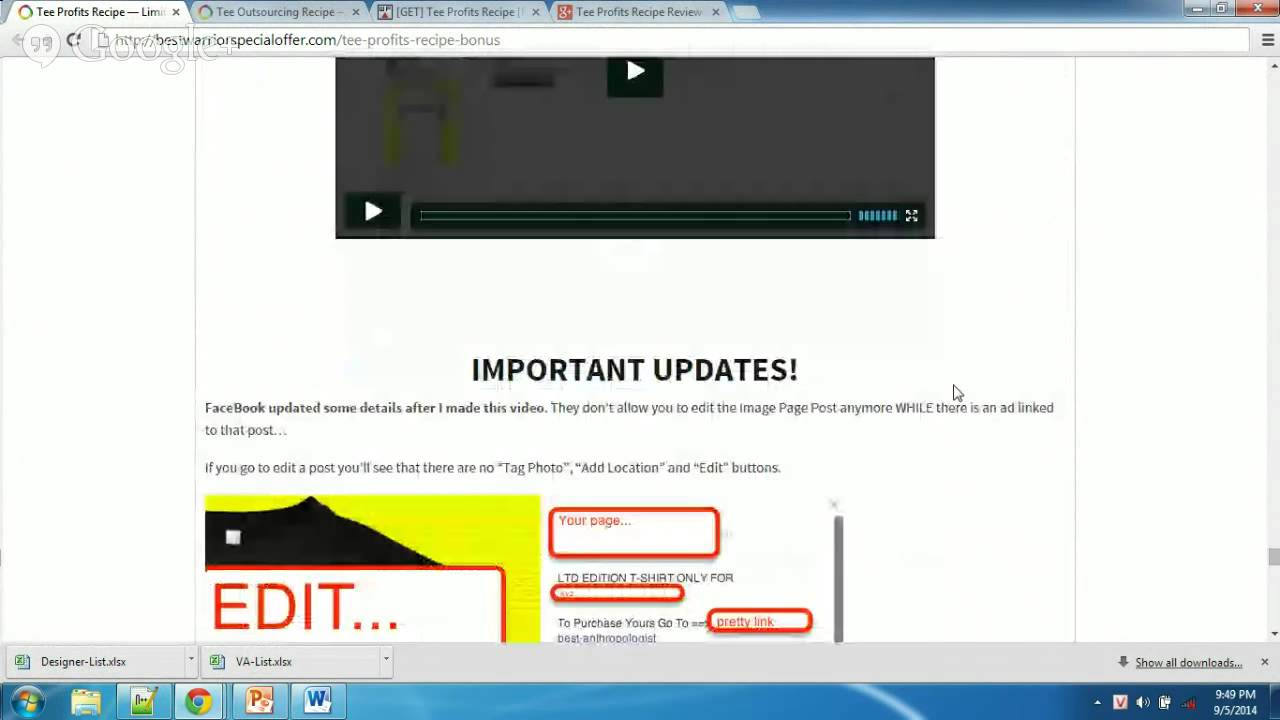 Tee Profits Recipe Review [EXCLUSIVE BONUS]