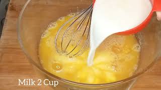 Caramel Pudding ?? / 3 Ingredients Pudding Without Oven / World Cookbook