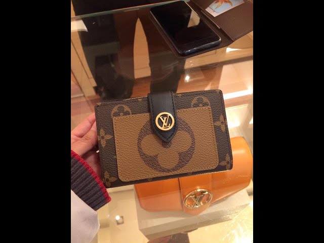 LOUIS VUITTON Reverse Monogram Juliette Wallet 1297150