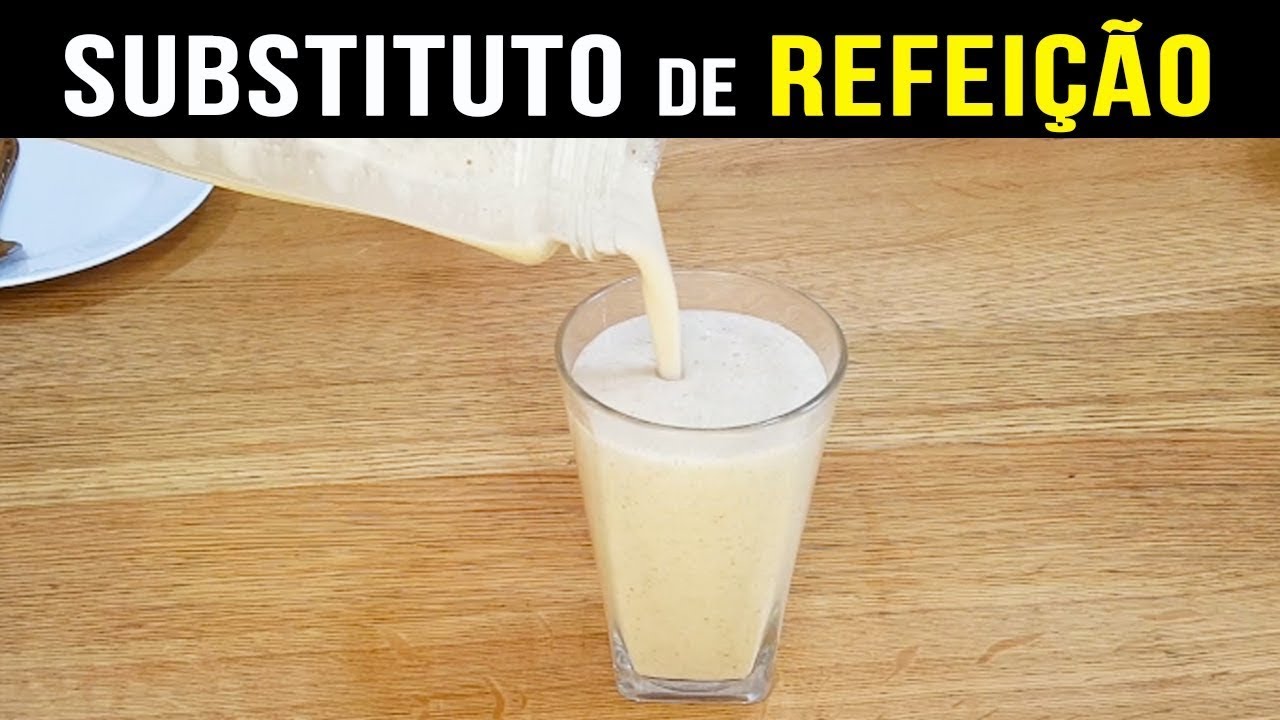 Vitamina para EMAGRECER - FÁCIL e RÁPIDA - Troque uma refeição por essa DELÍCIA!