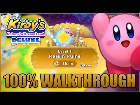 Kirby's Return to Dream Land Deluxe - Full Game 100% Walkthrough 