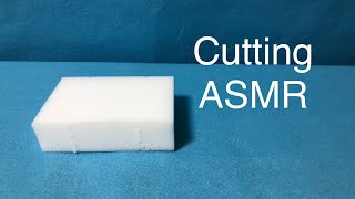 ASMR sponge cutting sounds #1