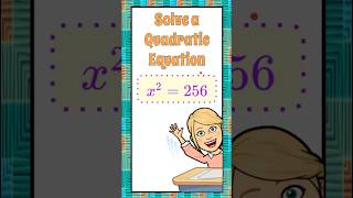 HOW to Solve a Quadratic Equation | HS.A-REI.B.4 🖤❤️