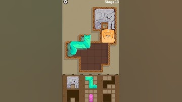 Puzzle Cats - Gameplay Walkthrough (iOS & Android) Stage 13 #shorts #games #funny