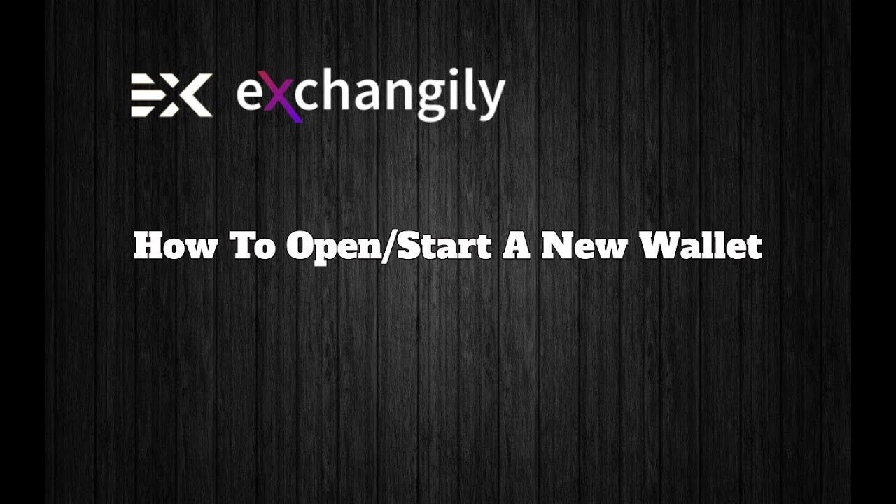 How To Open Or Start A Wallet YouTube