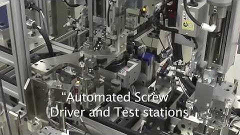 Automated Screw Driving and Test Stations