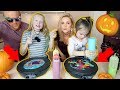 🎃 HALLOWEEN PANCAKE ART CHALLENGE (SiSTER vs SiSTER)🎃