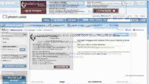 Photobucket Tutorial: Uploading Photos From Mobile Devices