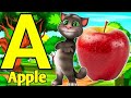 A far apple  b for  ball kids learn youtube.