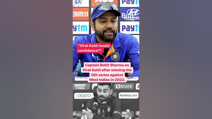 How Rohit Sharma and Virat Kohli Handled Questions About Each Other