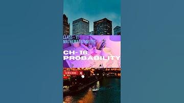CLASS 11 MATHS NOTES|CH- 16 PROBABILITY #shorts #youtubeshorts #trending  #class11maths #notes #iit