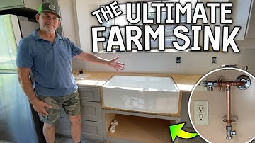 How to Get a SMOOTH Farm Sink BUILD/INSTALL - Ep. 21