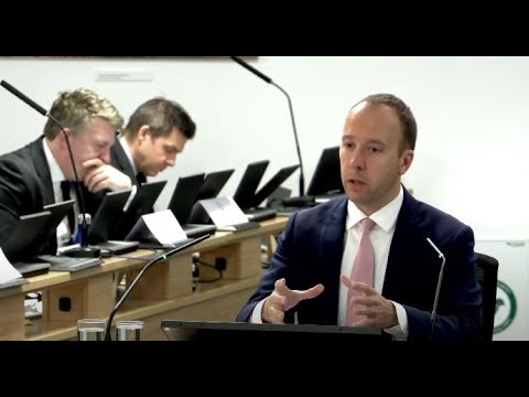 Covid-19 Inquiry: Former Health Secretary Matt Hancock answer questions for second day