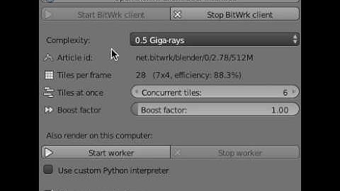 Using BitWrk for Blender network rendering
