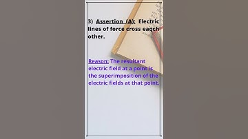 Electric charges & fields | Assertion & Reasoning -3 | CBSE CLASS 12 | PHYSICS